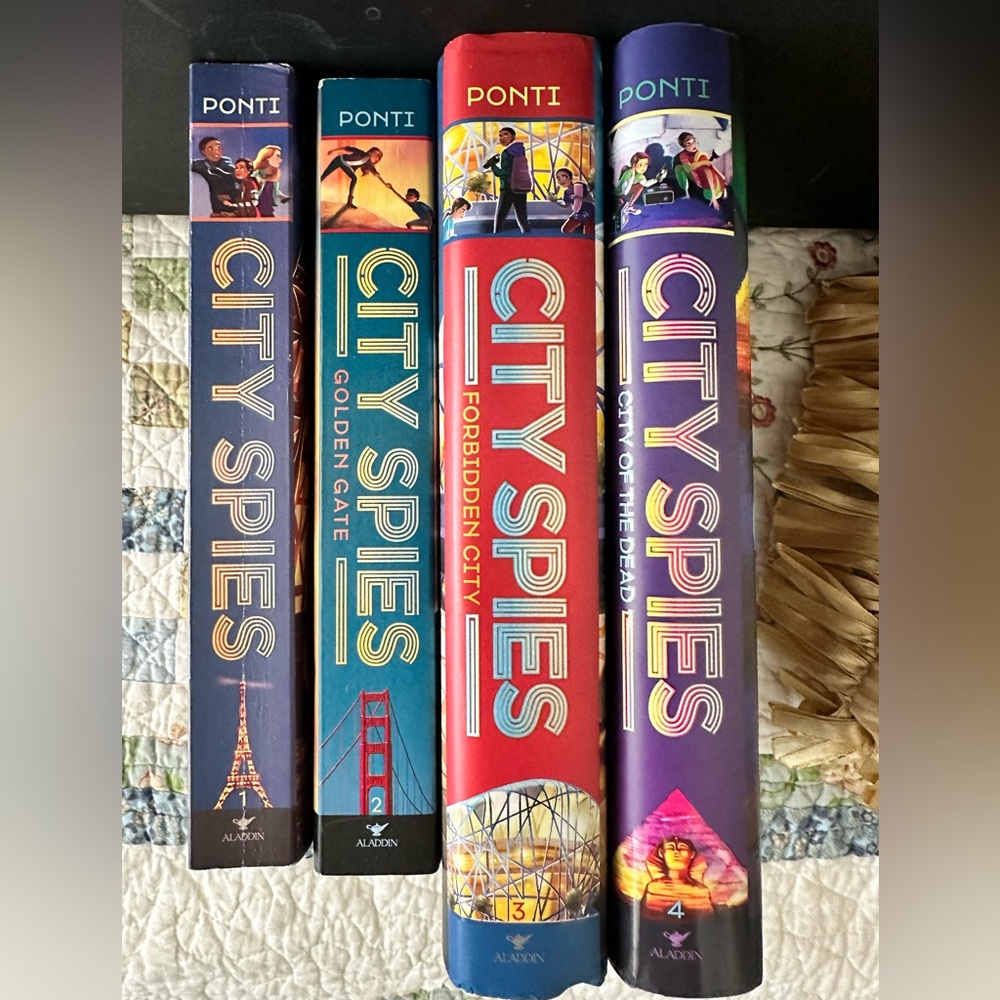 City Spies book series 1-4 - Like New!